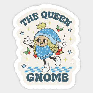 The Queen Gnome Sticker